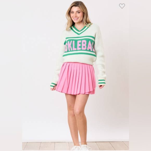 PICKLEBALL V-NECK SWEATER - Picture 4 of 15